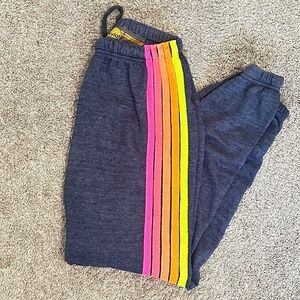 Aviator Nation 5 Stripe Sweat Pants